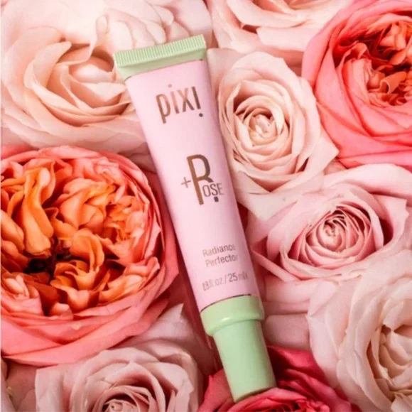 Pixi +Rose Radiance Perfecter Skin Illuminator Enhancer in Pink Pearl NIB - Picture 2 of 4